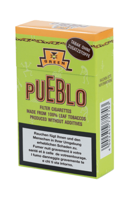 Pueblo Green Box Cigarettes 20 Stk.