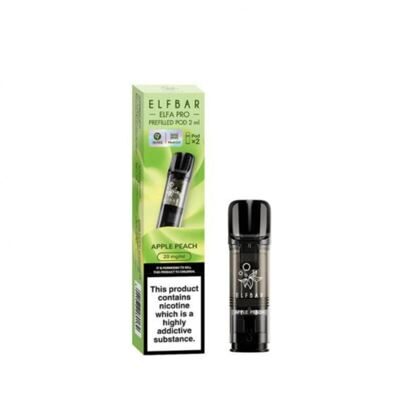 ELFBAR ELFA Kit Pro 2ml Pods 20mg - Apple Peach