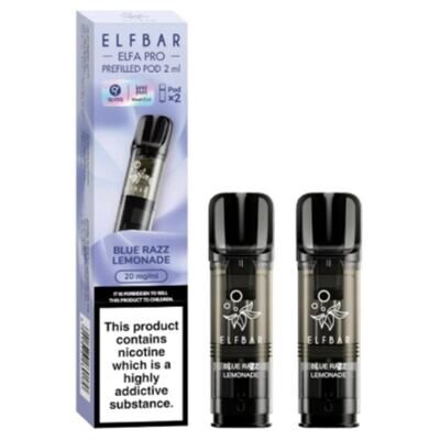 ELFBAR ELFA Kit Pro 2ml Pods 20mg - Blueberry Razz Lemonade