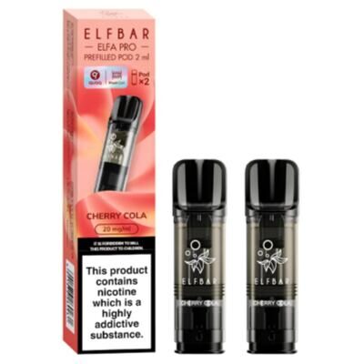 ELFBAR ELFA Kit Pro 2ml Pods 20mg - Cherry Cola