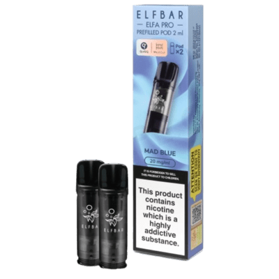 ELFBAR ELFA Kit Pro 2ml Pods 20mg - Mad Blue