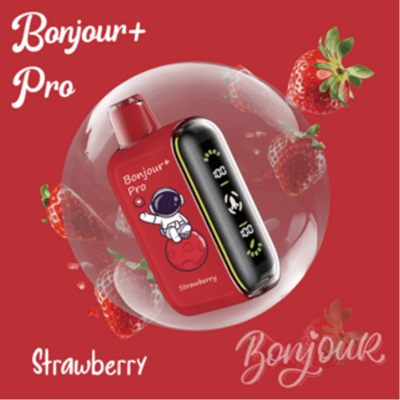 Bonjour+ Pro 15000 Puffs 2% Nic. - Strawberry