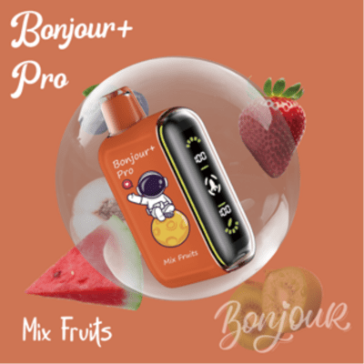 Bonjour+ Pro 15000 Puffs 2% Nic. - Mix Fruit