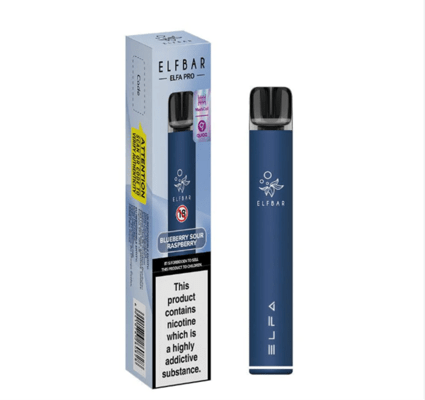 ELFBAR ELFA Kit Pro 2ml - Navy Blue & Blueberry Sour Raspberry