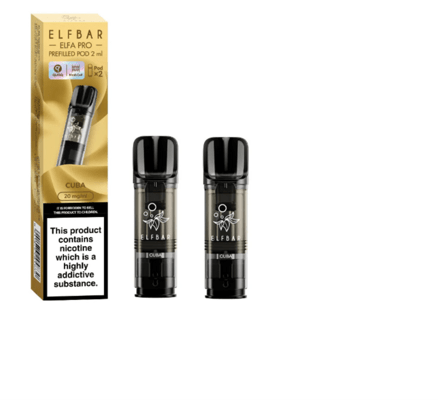 ELFBAR ELFA Kit Pro 2ml Pods 20mg - Cuba